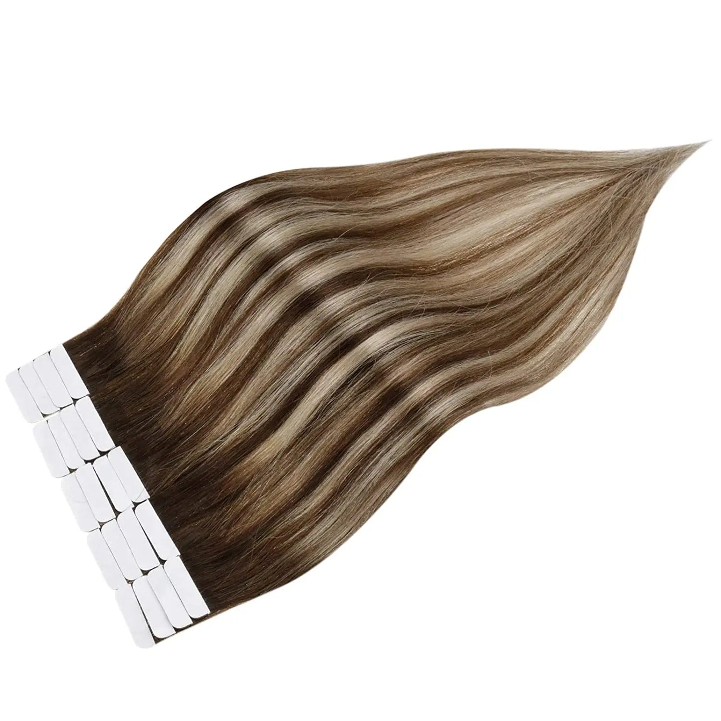 EXTENSION LUXURY ADHESIVAS/TAPE 50gr Pure Color Virgin Hair 100% Human Hair 10A Grade Hair Extensions