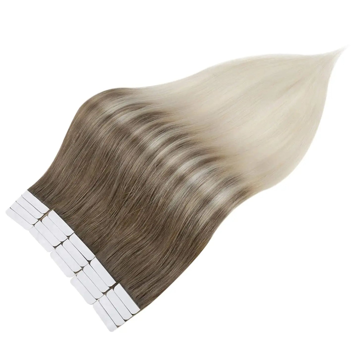 EXTENSION LUXURY ADHESIVAS/TAPE 50gr Pure Color Virgin Hair 100% Human Hair 10A Grade Hair Extensions