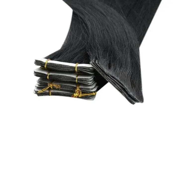 EXTENSION LUXURY TAPE/ADHESIVAS 50gr Virgin Injection Sin Costura Invisible  Hair Extensions Natural Straight