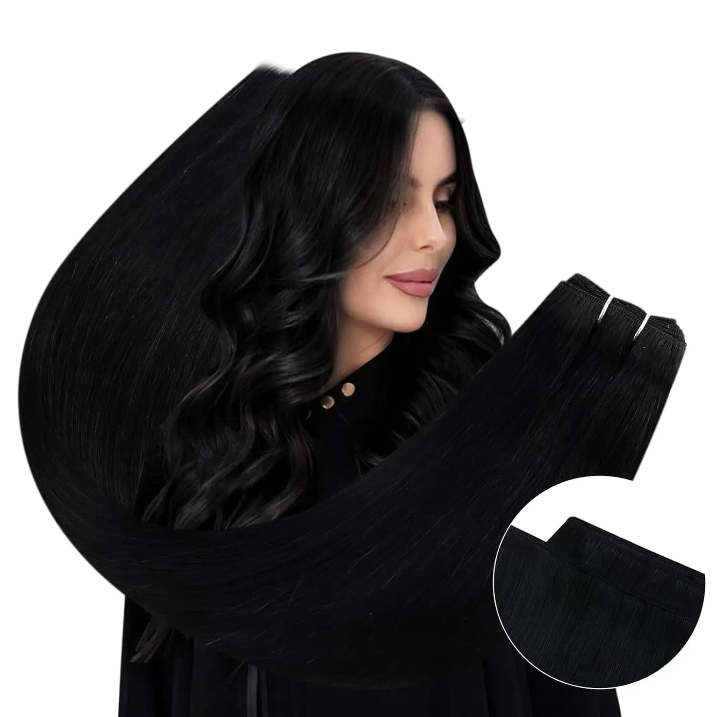 EXTENSION LUXURY CORTINA 100gr 6 Meses Extensión de cabello Weft Extensiones de cabello humano Balayage