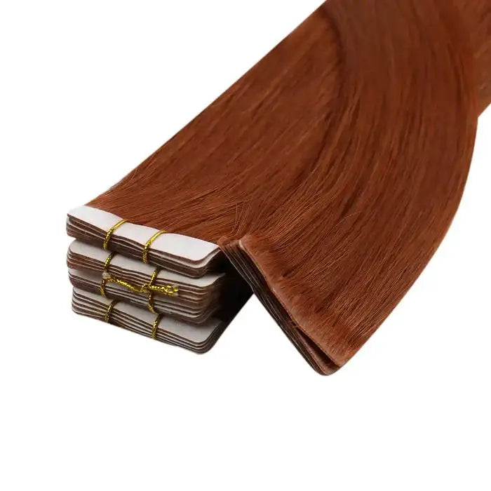 EXTENSION LUXURY TAPE/ADHESIVAS 50gr Virgin Injection Sin Costura Invisible  Hair Extensions Natural Straight