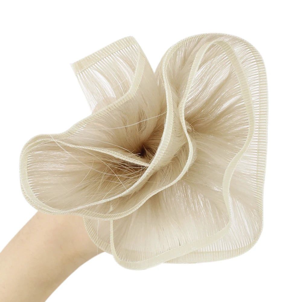 EXTENSION LUXURY CORTINA 50gr 12 Meses Trama de Seda Plana Virgin Human Hair 100% para Coser o con Microrings Hair Extensions